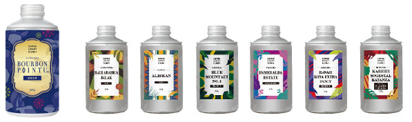 CLP(UCC)、原創咖啡豆包裝設計