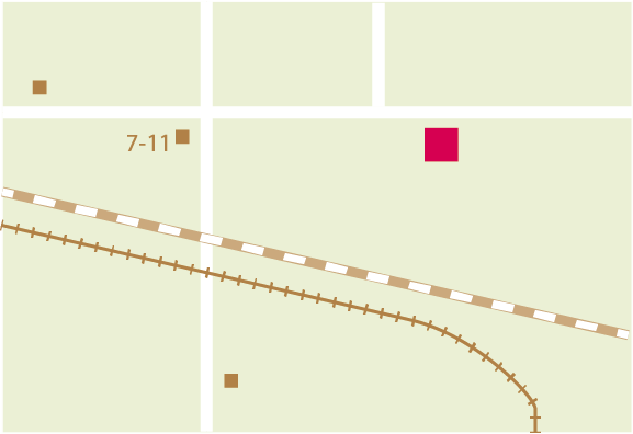 イラストレーター初心者向けテクニック、アピアランス機能を使った鉄道路線の簡単な描き方